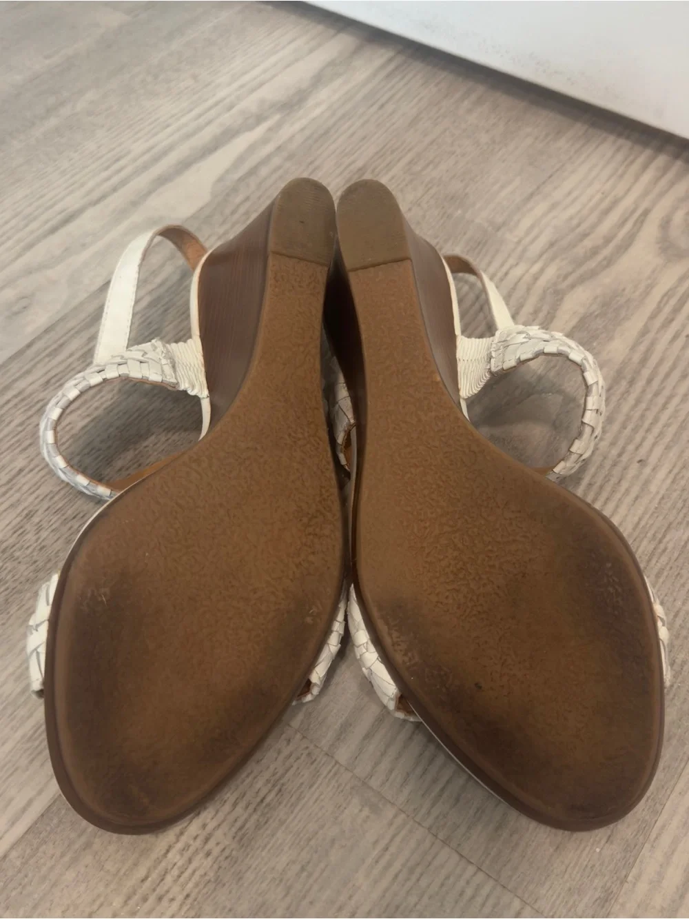 Jack Rogers White Women's Heeled Sandals